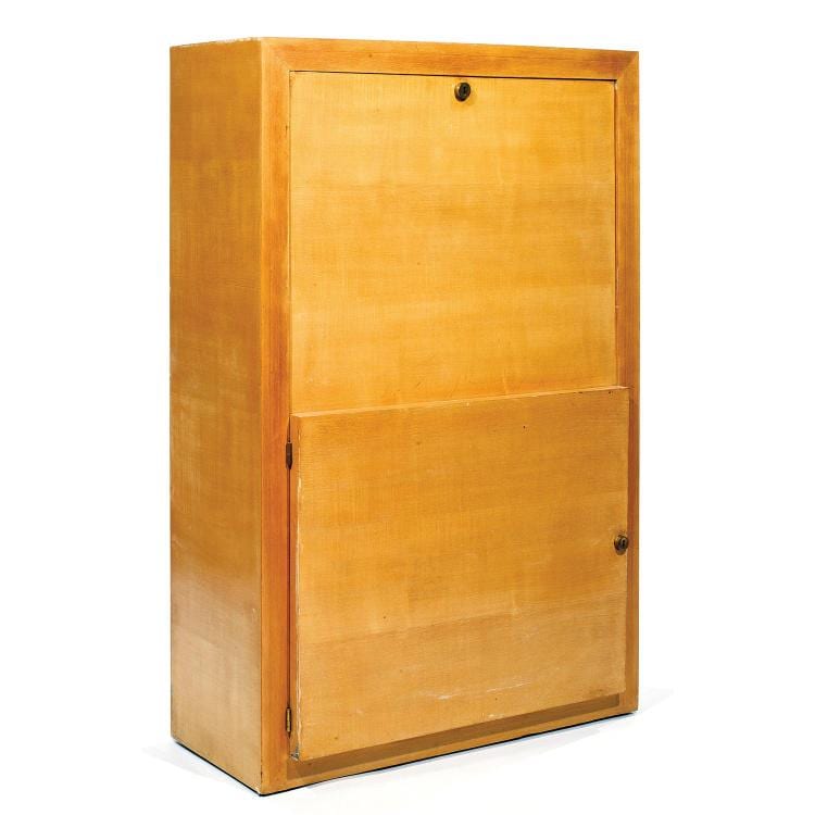 Suzanne Guiguichon comparable auction result: suzanne guiguichon 1900 1985 modernist bureau of plane parallel structure made of sycamore veneer height 54 3 8 in lenght 35 3