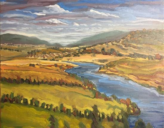 Rudy Kistler comparable auction result: rudy kistler b 1976 the view from my bedroom window 2011 oil on linen