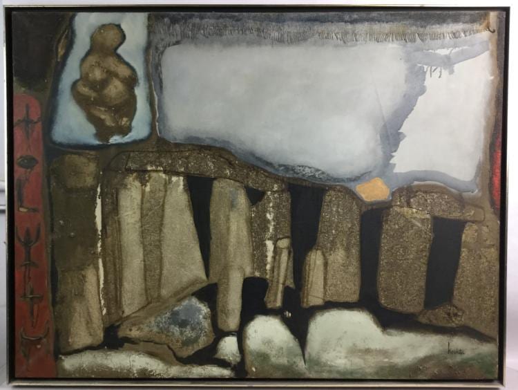 Ruth Kochta comparable auction result: ruth kochta 1924 2003 abstract oil painting