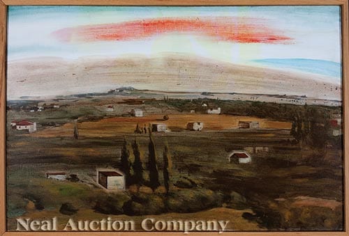 Robert Landry comparable auction result: robert landry american 1921 1991