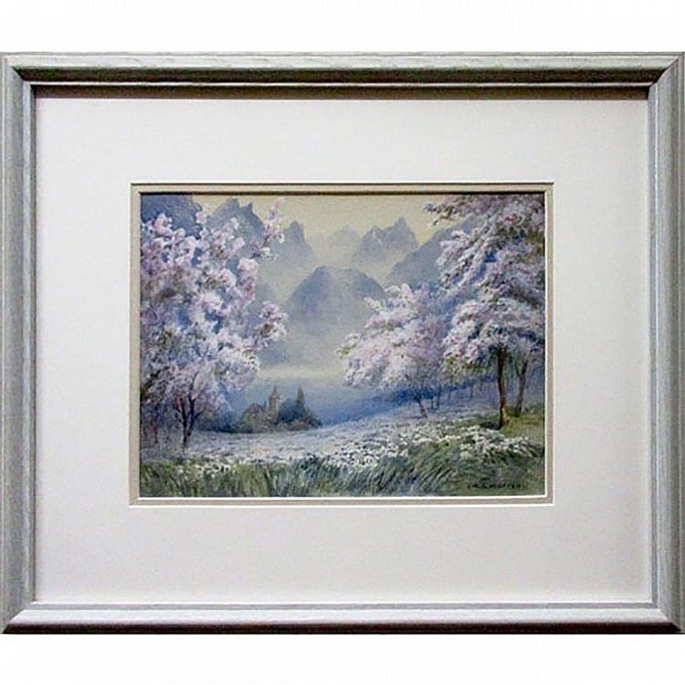Emily Mary Bibbens Warren comparable auction result: emily mary bibbens warren canadian 1869 1956 blossom timewatercolour signed lower right sight 8 x 11 estimate 100 125