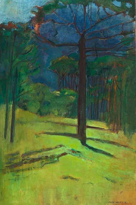 Alice Goldin comparable auction result: alice goldin south african 1925 2016 forest scene signed and dated 81 oil