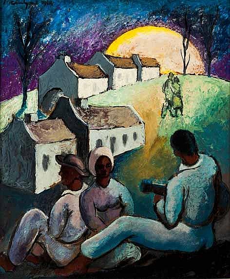 Johannes Meintjes comparable auction result: johannes petrus meintjes south african 1923 1980 autumn evening signed an