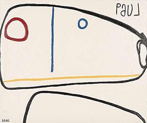 paul du toit south african 1965 2014 abstract face in red blue and yello · Stephan Welz & Co · 2017-02-21 Paul DuToit comparable auction result: paul du toit south african 1965 2014 abstract face in red blue and yello