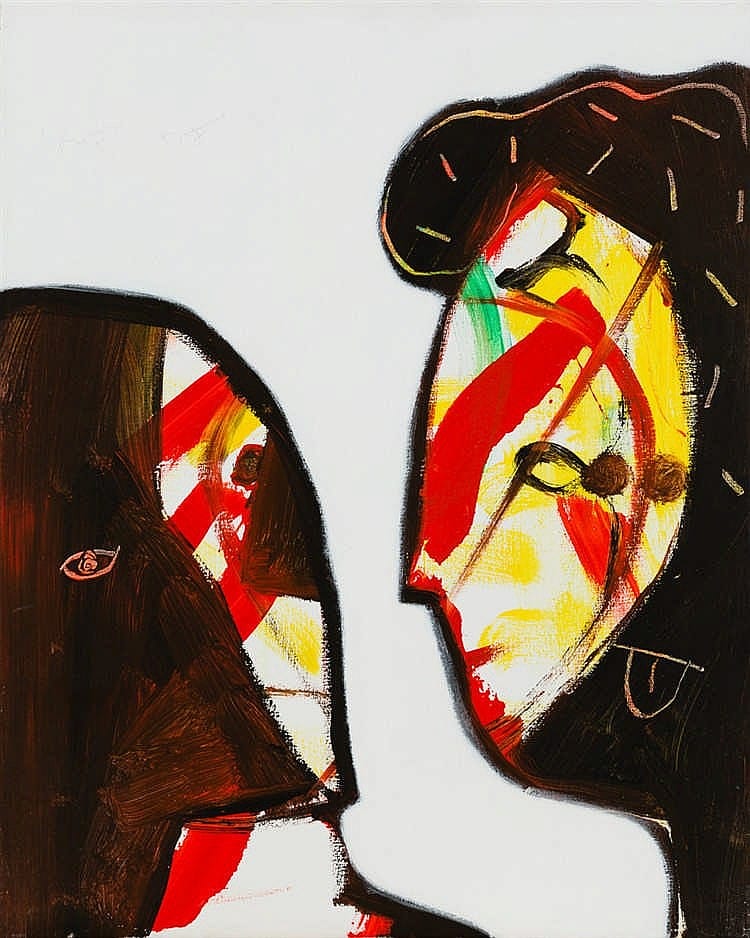 Anselm Glück comparable auction result: anselm gl ck fast w r ich s nicht