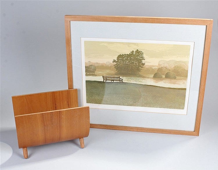 Michael Carlo comparable auction result: michael carlo hatfield forest signed and dated 1978 limited edition 146