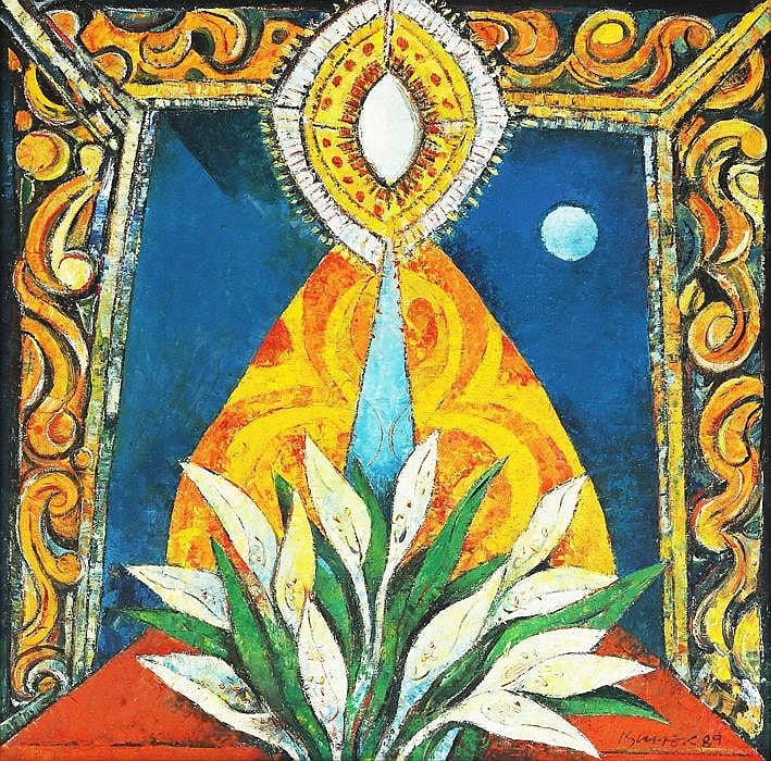 Ang Kiukok (1931-2005) Rosary Queen comparable sale