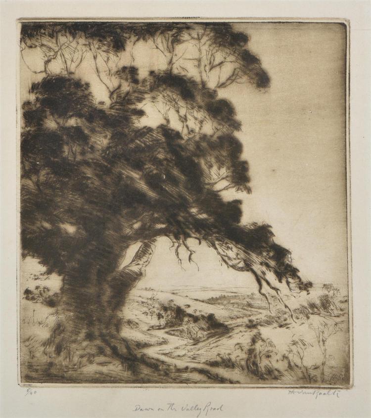 henri van raalte 1881 1929 dawn on the valley road etching edition 5 40 · Leonard Joel · 2017-02-16 Henri van Raalte comparable auction result: henri van raalte 1881 1929 dawn on the valley road etching edition 5 40