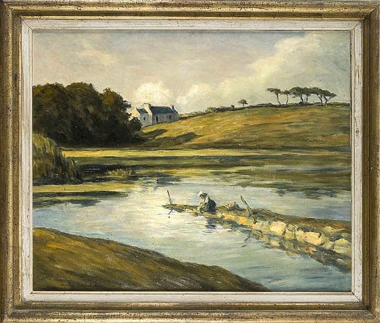 andr dauchez 1870 1948 maler in paris w scherin am flu l lwd u l · Historia Auctionata · 2017-03-02 André Dauchez comparable auction result: andr dauchez 1870 1948 maler in paris w scherin am flu l lwd u l