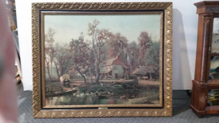 h bolton jones half way house lithograph · J Levine Auction & Appraisal LLC · 2017-03-13 Bolton Jones comparable auction result: h bolton jones half way house lithograph