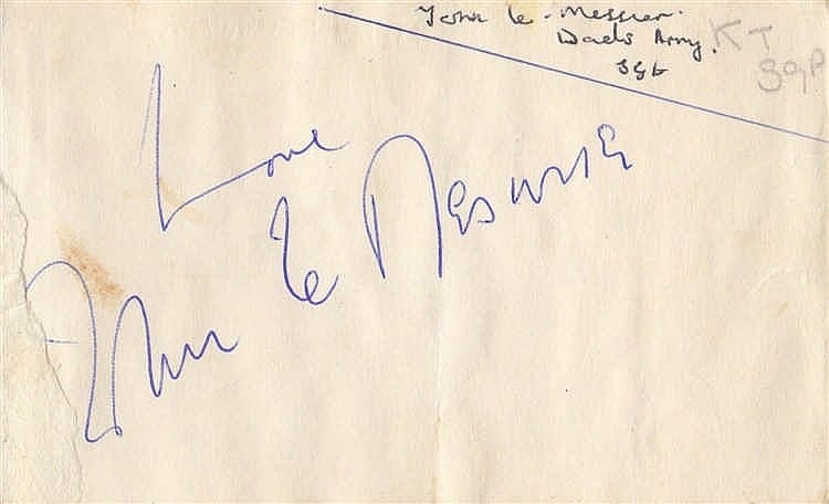 Vasyl' Dmytrovyc Jermylov comparable auction result: entertainment selection of signed pieces album pages some signed postcard photographs etc by va