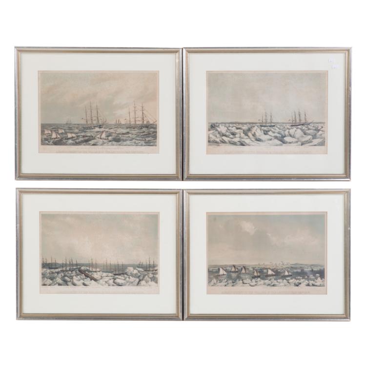 Benjamin Russell comparable auction result: abandonment of the whalers in the arctic ocean