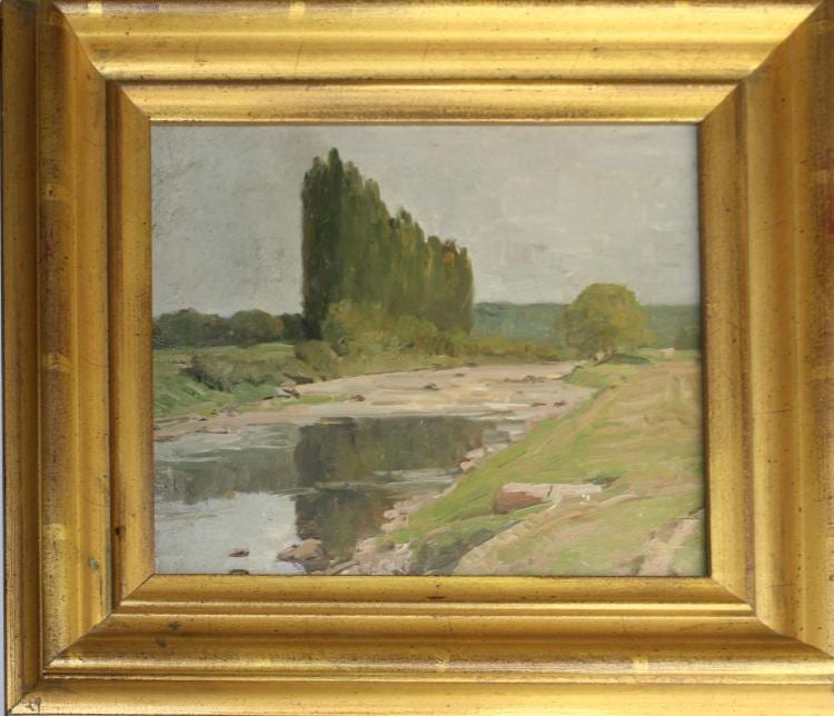 Hermann Gattiker comparable auction result: hermann gattiker austrian 1865 1950 limmat bei wettigen 1935
