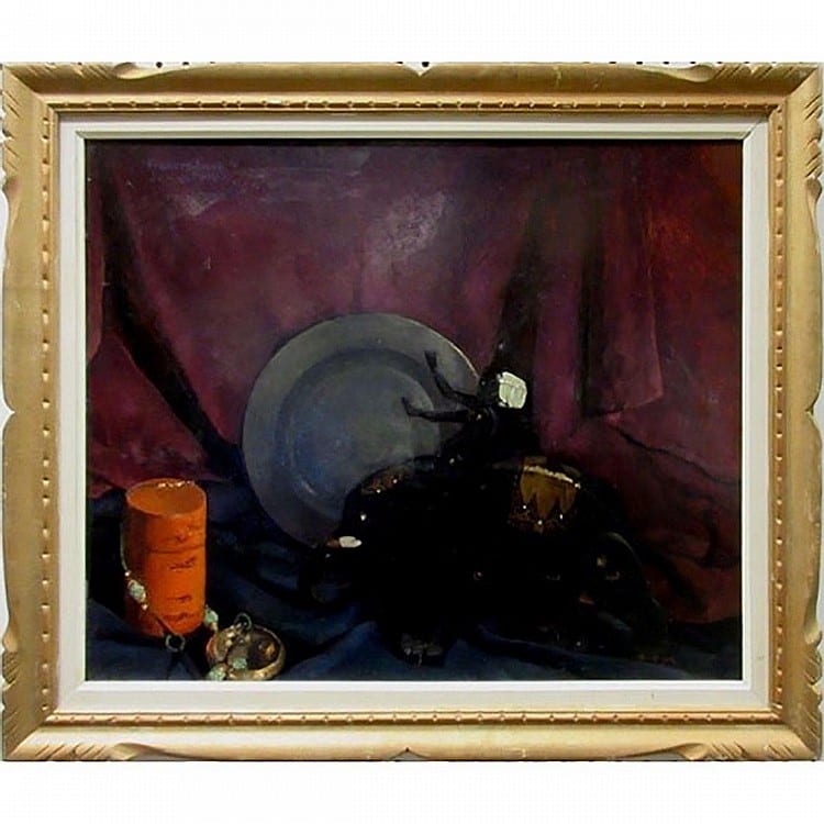 Frances-Anne Arbuckle comparable auction result: frances anne johnston canadian 1910 1987 orientaleoil on board signed top left signed titled and dated 32 verso20 x 30 50 8 x 76 2 cm estimate 300 400