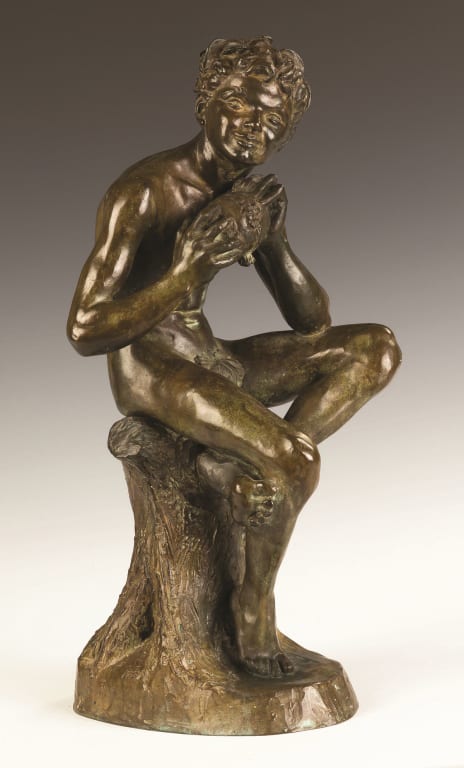 Anna Coleman Ladd comparable auction result: anna coleman ladd american 1878 1939 forest pan bronze