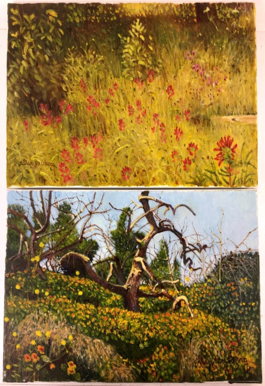 Allan Husberg comparable auction result: 2 allan husberg 1917 2008 oil on canvas