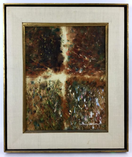 Allan Husberg comparable auction result: allan husberg 1917 2008 oil on canvas