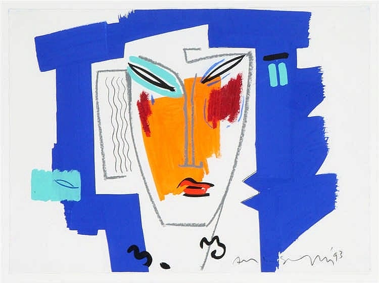 Andre Van Schuylenbergh comparable auction result: andre van schuylenbergh 1952 untitled gouache signed and dated fra