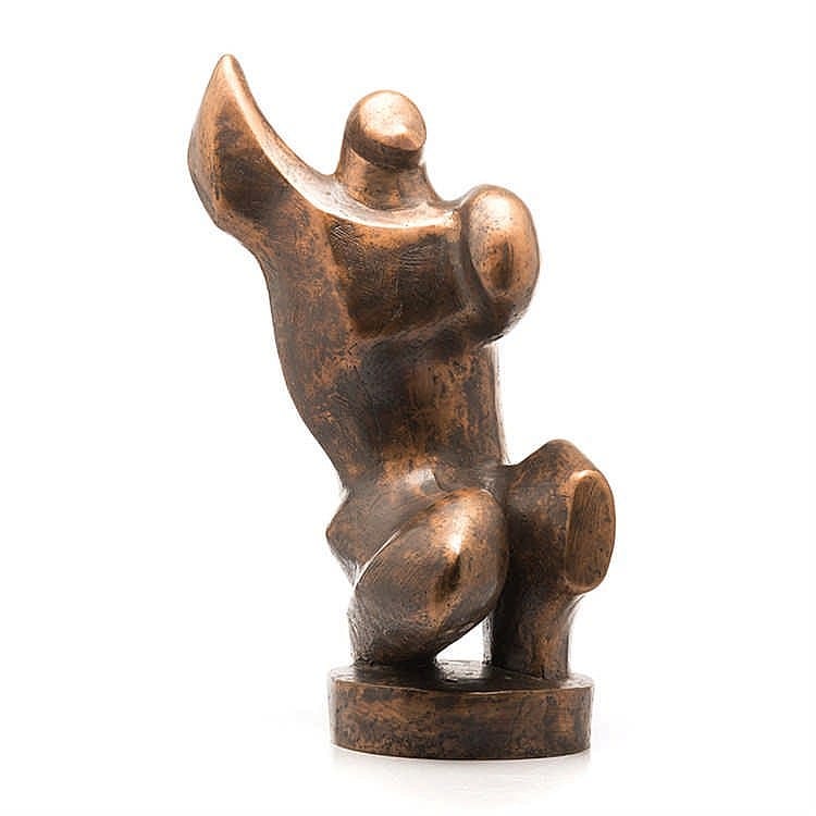 Sydney Kumalo comparable auction result: sydney alex kumalo south african 1935 1988 joy ii signed bronze provenan