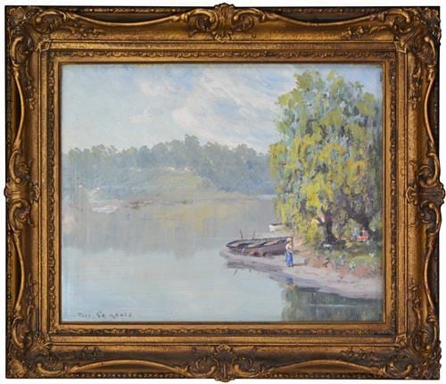 Theo Grimanes comparable auction result: theodore grimanes 1887 1954 collaroy 35 x 45cm
