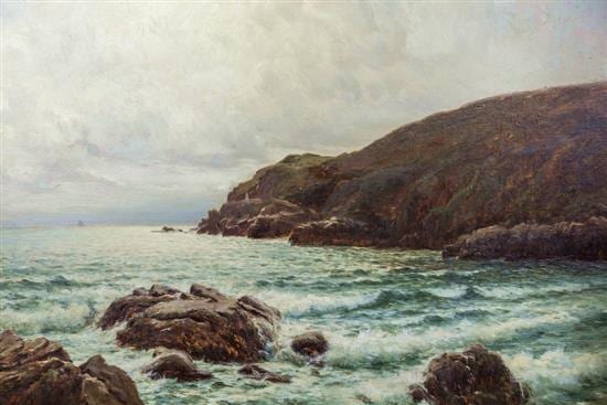 William Joseph King comparable auction result: william joseph king 19th early 20th century saints bay guernsey