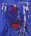 Andre Van Schuylenbergh comparable auction result: femme bleue