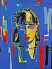 Andre Van Schuylenbergh comparable auction result: visage de femme