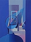 Armand Vereecke comparable auction result: figures bleues