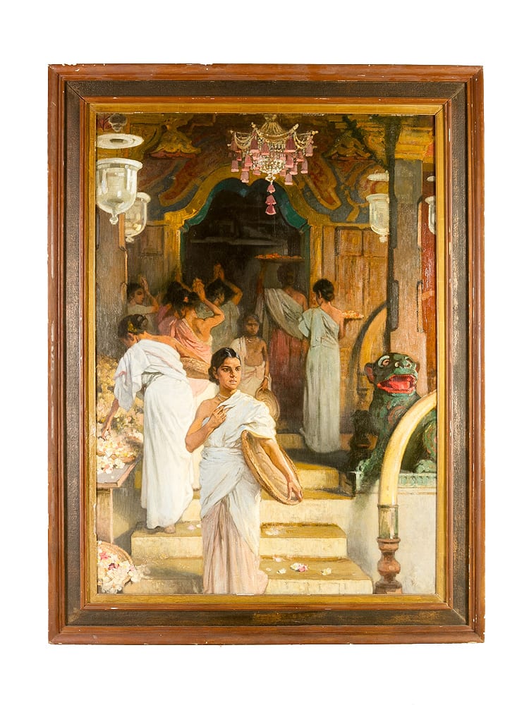 Ravi Varma comparable auction result: raja ravi varma 1848 1906 attributed
