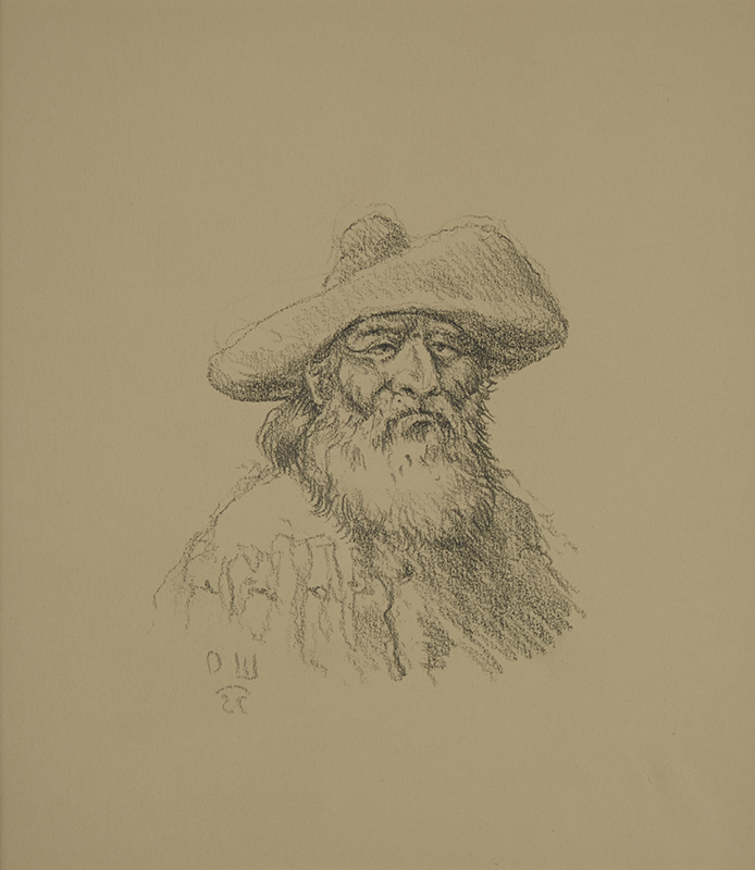 Olaf Wieghorst | Old Timer sold by Altermann Galleries, lot 11 — auction record photograph