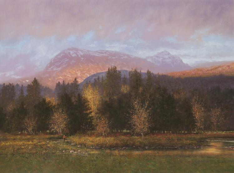 Raymond L Knaub comparable auction result: ray knaub evening hatch