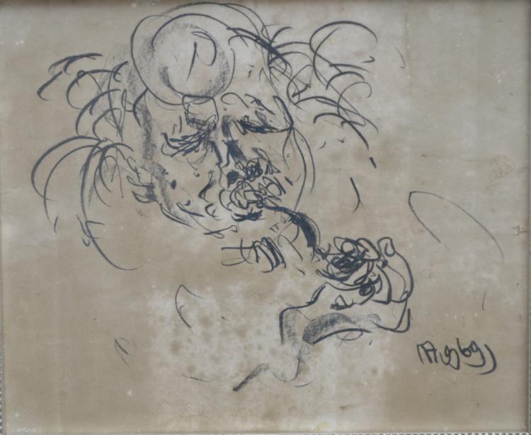 AFFANDI | Self Portrait comparable sale