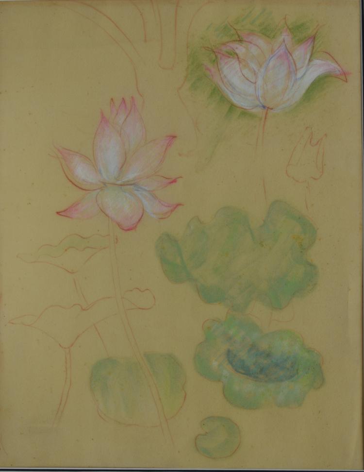 Theo Meier | Lotus Flower comparable sale