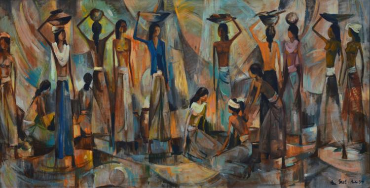 Han Snel | Market Scene comparable sale