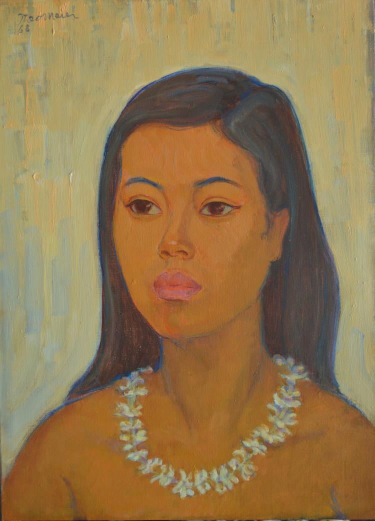 THEO MEIER | Portrait of Jett Li ( Wife of the artist ) comparable sale