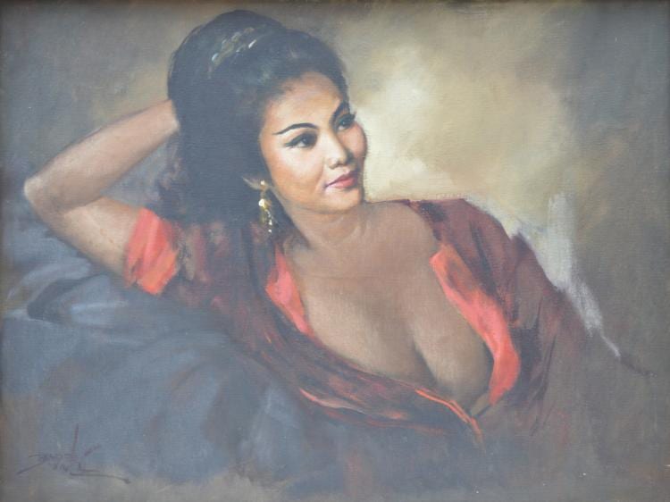Basoeki Abdullah | The Beauty of Indonesia comparable sale