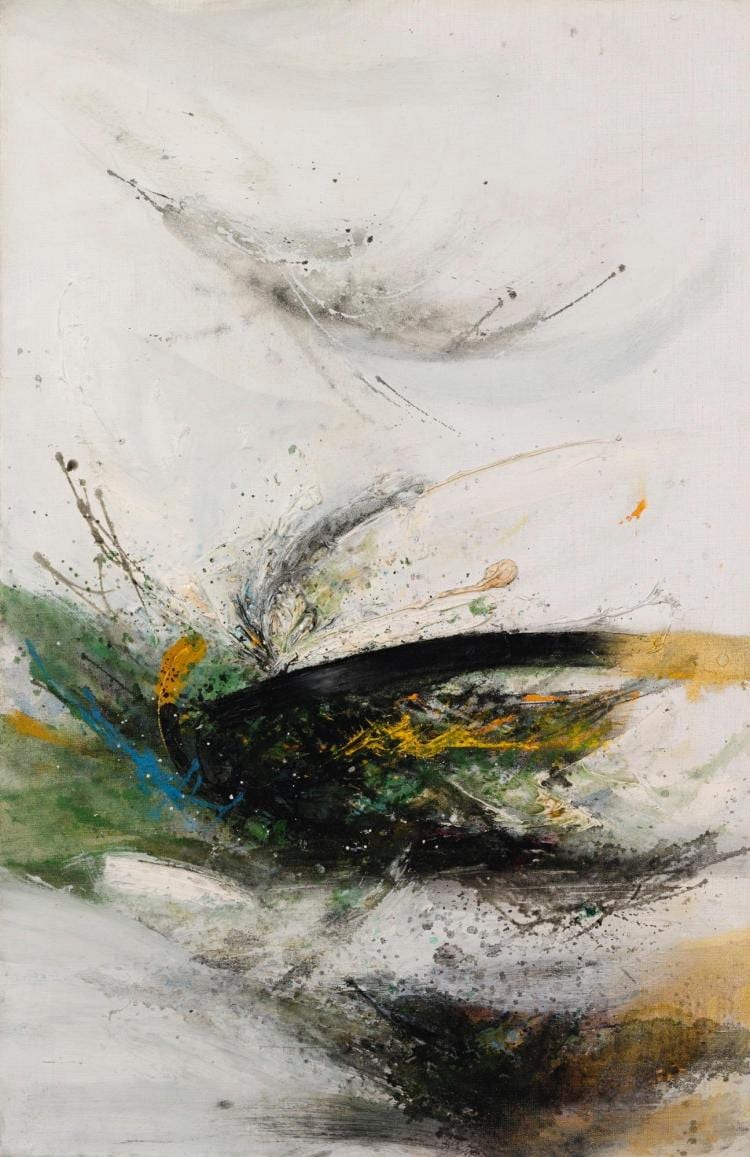 Hisao Domoto comparable auction result: domoto hisao untitled