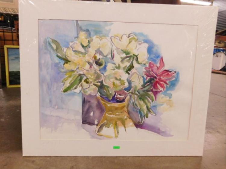 Ethel Lunenfeld comparable auction result: ethel lunenfeld signed watercolor