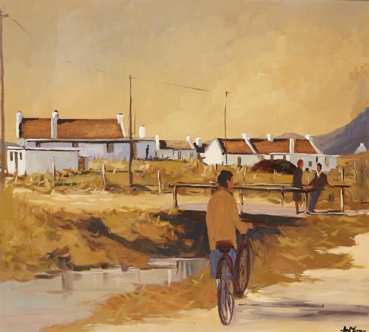 Alex McKenna comparable auction result: alex mckenna 20th 21st century cottages dooagh achill