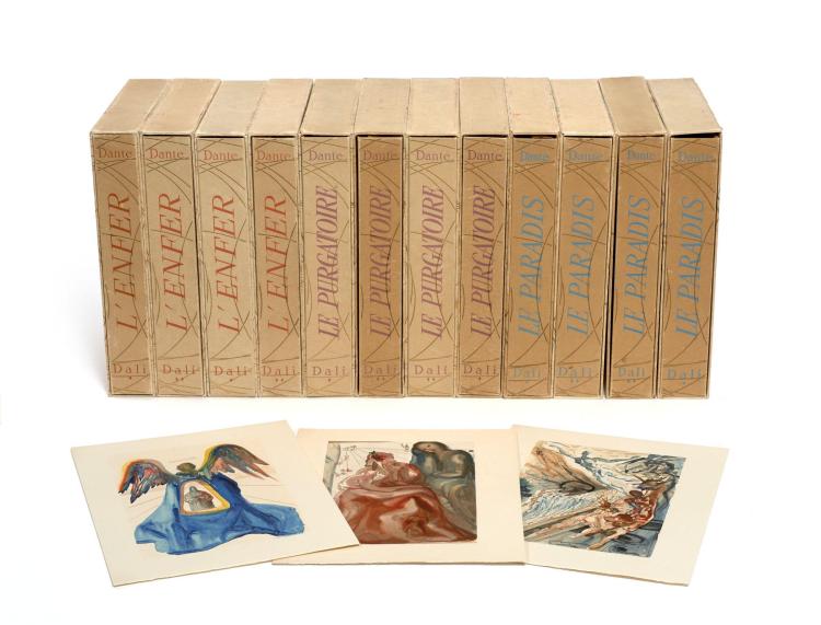 Salvador DALI (1904 - 1989) DANTE ALIGHIERI sold by Artcurial, lot 78 — auction record photograph