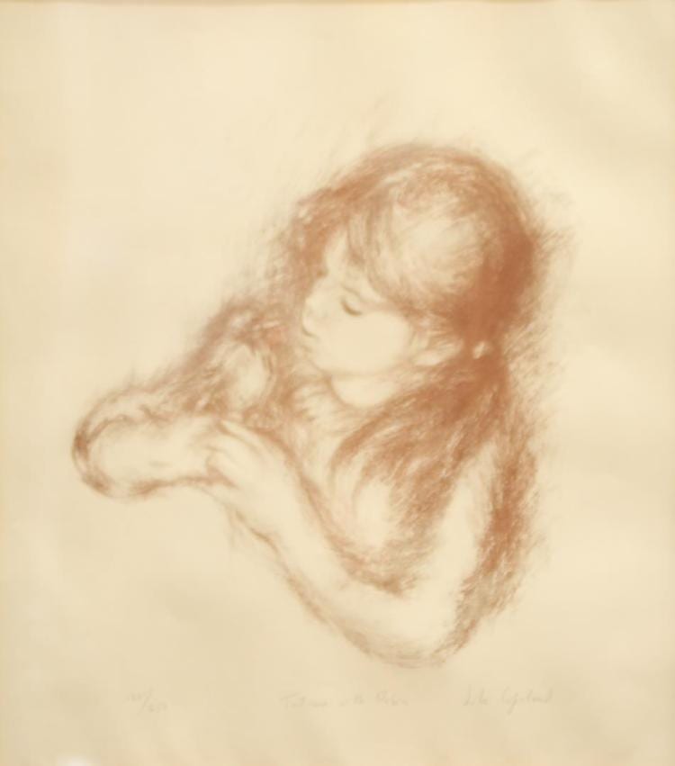 Lila Copeland comparable auction result: lila copeland american b 1912 lithograph