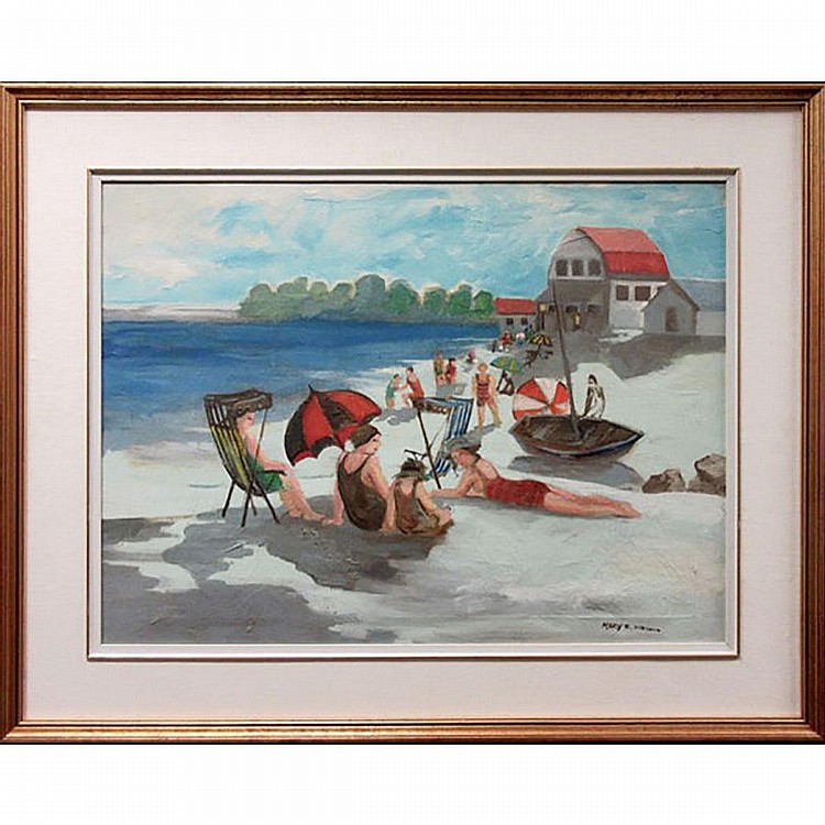 Mary Evelyn Wrinch comparable auction result: mary evelyn wrinch canadian 1877 1969 morning tide oil on canvas signed lower right signed and titled verso 24 x 32 61 x 81 3 cm