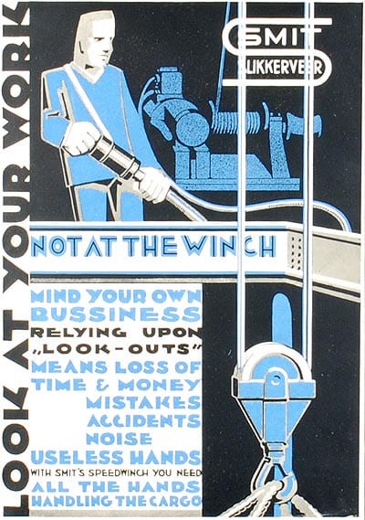 Jan Rotgans comparable auction result: jan rotgans advertising poster for speedwinch