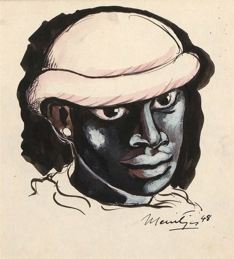 Johannes Meintjes comparable auction result: johannes petrus meintjes portrait of a boy in a hat