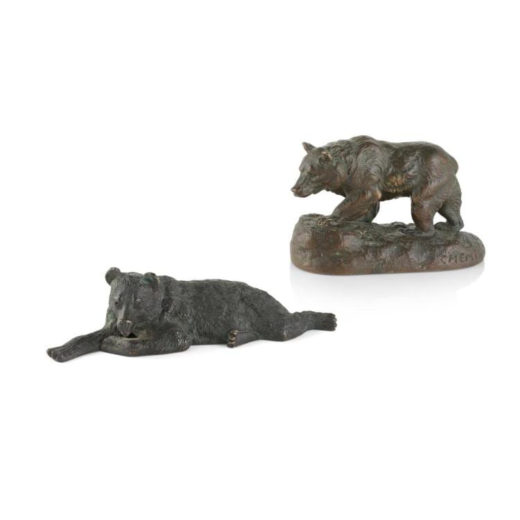 victor chemin 1825 1901 bronze figure of a standing bear · Lyon & Turnbull · 2017-04-26 Joseph-François-Victor Chemin comparable auction result: victor chemin 1825 1901 bronze figure of a standing bear
