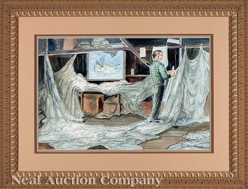 Ben Earl Looney comparable auction result: ben earl looney american louisiana 1904 1981