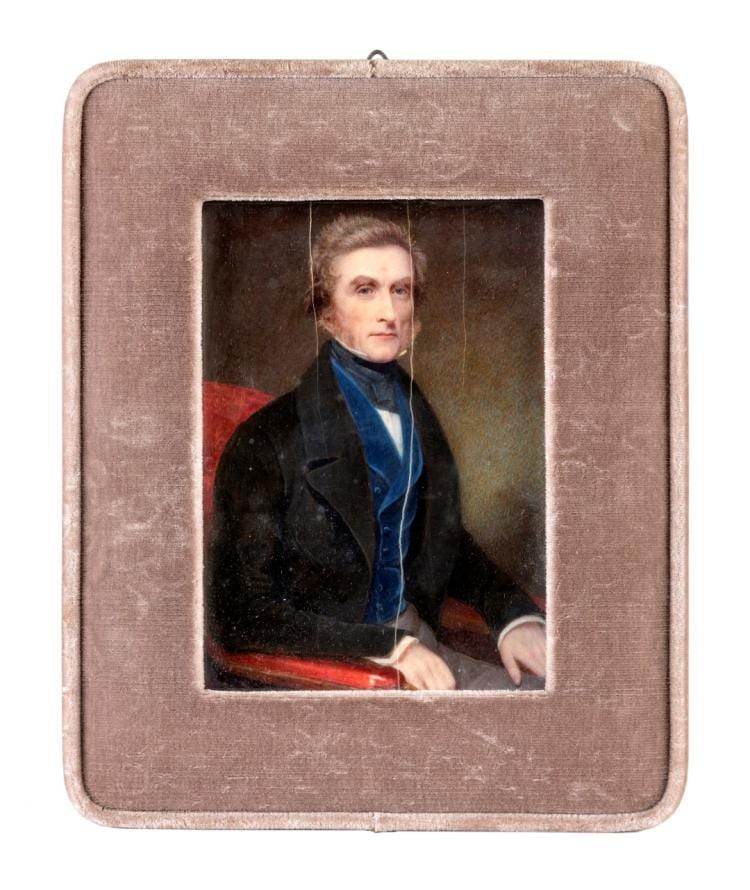 william john newton 1785 1869 portraits de john macleod et catherine syme paire de miniatures sur ivoirine l une sign e 15x10 5 vue · Piguet Hôtel des Ventes | Genève · 2017-05-06 William John Newton comparable auction result: william john newton 1785 1869 portraits de john macleod et catherine syme paire de miniatures sur ivoirine l une sign e 15x10 5 vue