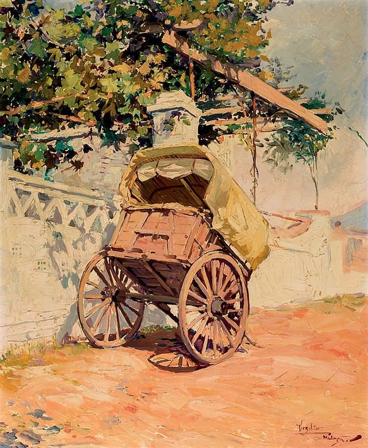 Virgilio Galan Roman comparable auction result: virgilio cart