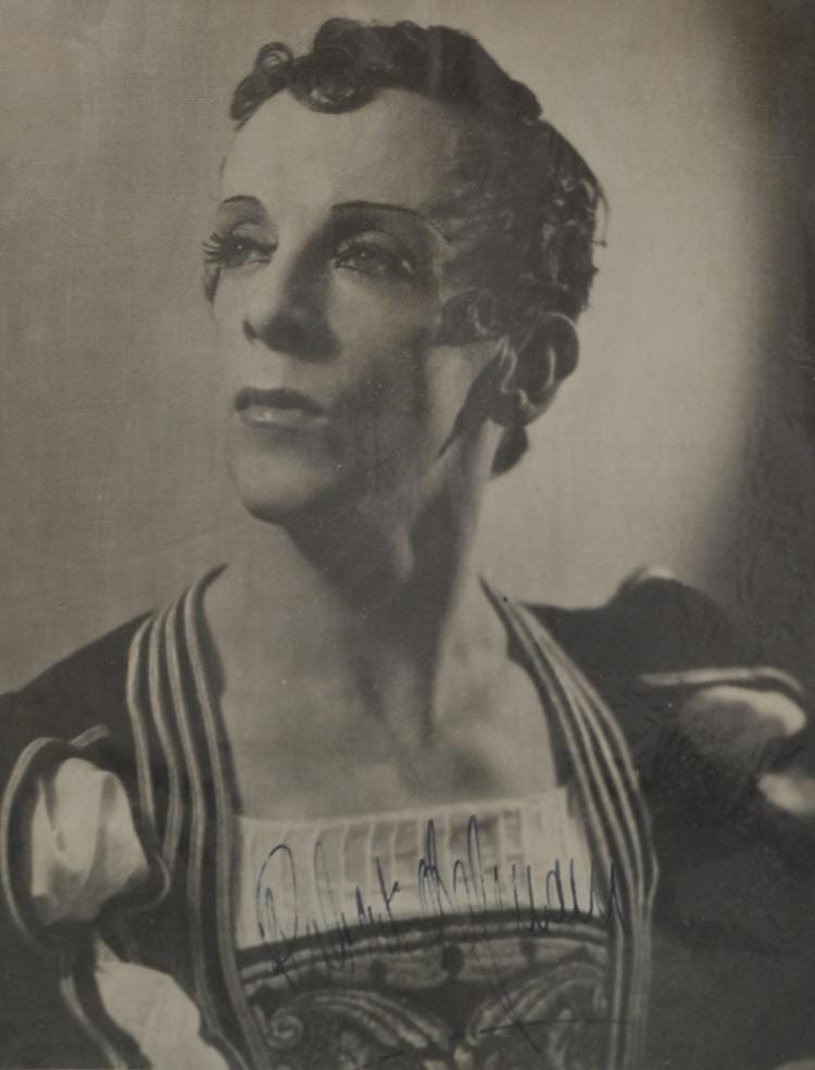 Gordon Anthony comparable auction result: gordon anthony sir robert helpmann as the rake in the rake s progress 1935 silver gelatin print 21 x 15cm together with the boo