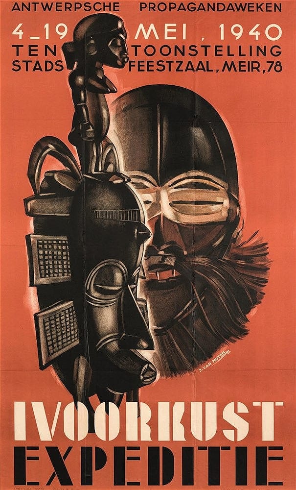 Jean van Noten comparable auction result: jean van noten 1903 1982 ivoorkunst expeditie 1940